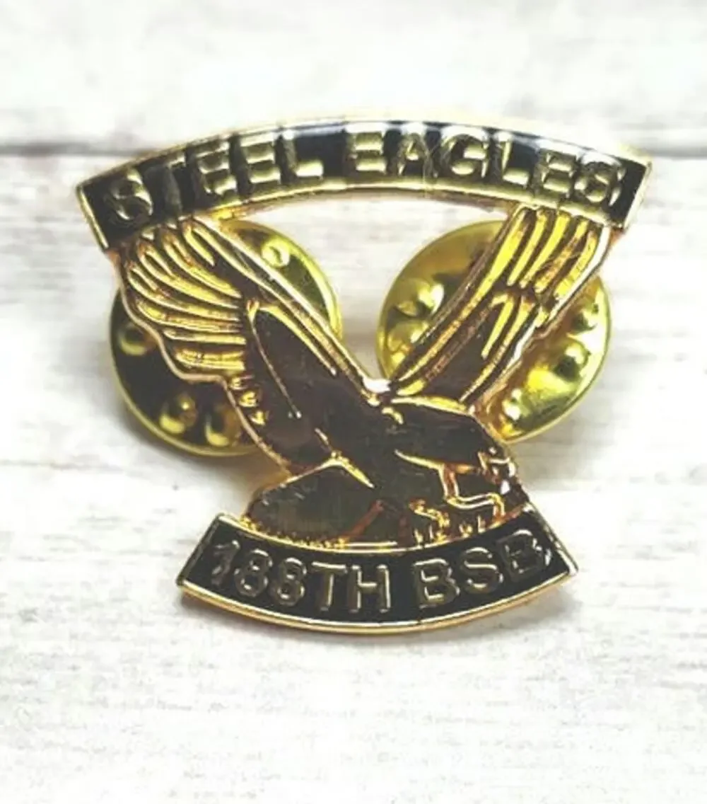 Steel Eagles 188th BSB Brigade Support Battalion Pin